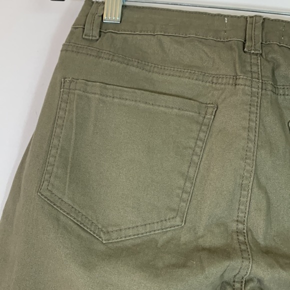 Ardene Dark Olive Green Denim Jeggings Jeans NWT - Picture 5 of 8